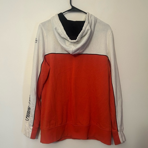 burnt orange harley davidson sweatshirt large - Picture 2 of 5